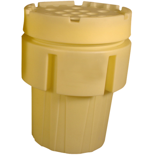 [UKT0300CJ] Kit Absorbente Universal De 300 Litros En Bidón Homologado Amarillo.