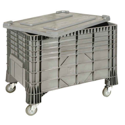 [UKT0800LG] Kit Absorbente Universal De 800 Litros En Caja Palet Móvil Gris.