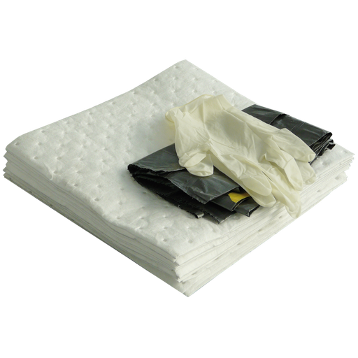 [HKT0005ST] Kit Absorbente De Hidrocarburos De 5 Litros En Bolsa Transparente.
