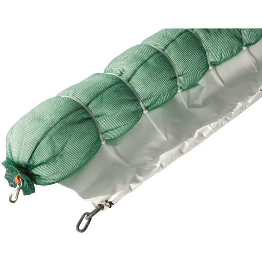 [034.622.78] FALDA DE PVC DE ALTURA 250 MM PARA FIJAR EN BARRERA ABSORBENTE, SECCIÓN DE 6 M.