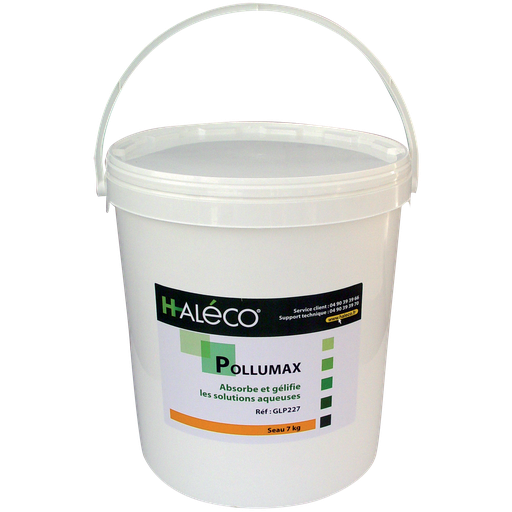 [GLP227] Polvo Absorbente Gelificante Para Soluciones Acuosas En Cubo De 7,3 Kg.