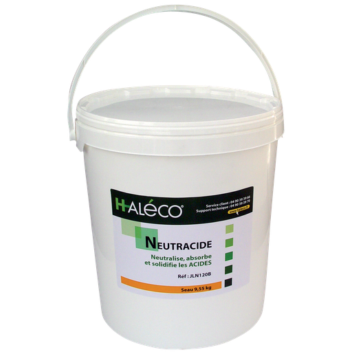 [JLN120B] Neutralizador En Polvo Gelificante Para Ácidos En Cubo De 9,5 Kg.