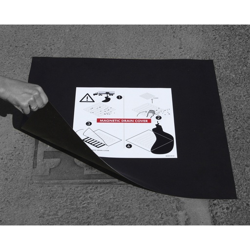 [885.430.33] Placa De Obturación Magnética De 100 X 100 Cm.