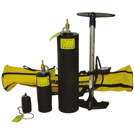 [033.036.56] Kit 3 Obturadores Neopreno Para Tuberías