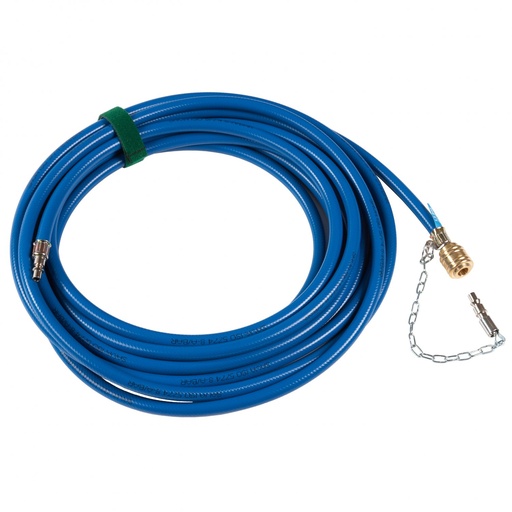 [885.436.68] MANGUERA DE INFLADO DE 10 METROS CON BOQUILLA DE DESINFLADO.