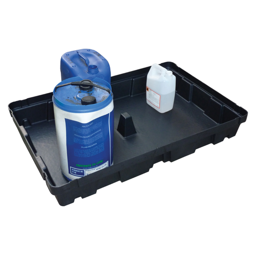 [000.695.85] Cubeto De Retención Para Pequeños Recipientes De Polietileno De 143L Sin Rejilla.