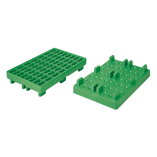 [003.648.08] Cubeto De Retención De Polietileno De 35L Transportable Lleno.