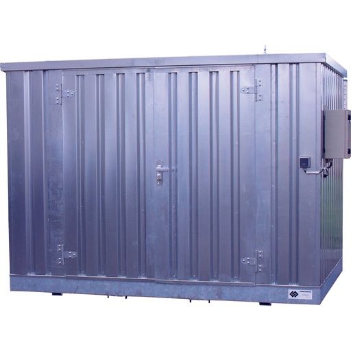 [BG2X1I] Bungalow Aislado 2073 X 965 X 2420  Puerta(S): 2 Batientes En La Fachada, Apertura De 1785 Mm 