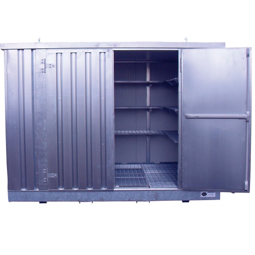 [BG3X2F-PE] BUNGALOW CERRADO 3064 x 2147 x 2347 PUERTA(S): 2 BATIENTES EN LA FACHADA, APERTURA DE 1785 MM