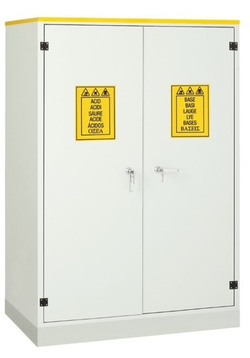 [886.232.79] ARMARIO 2 PUERTAS PVC PARA PRODUCTOS CORROSIVOS 114 X 60 X 160 CM