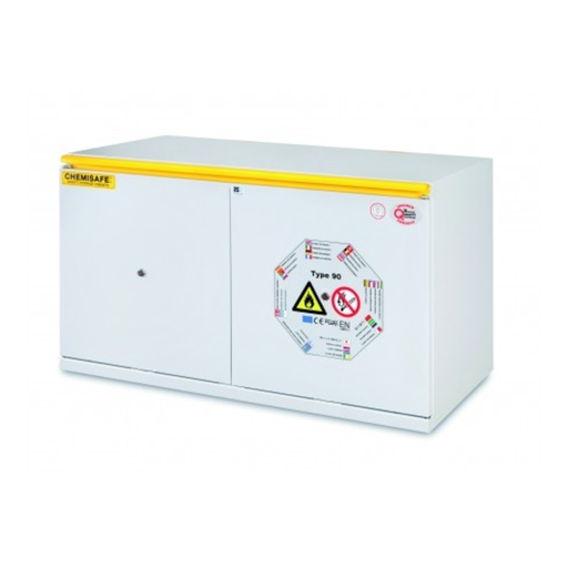 [886.232.82] ARMARIO BAJO 2 PUERTAS EN 14470 90 MINUTOS 89 X 52 X 62 CM