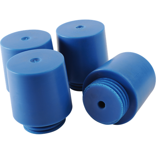 [000.553.27] Lote De 4 Patas Para Armario De Polietileno.