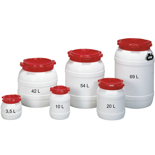 [001.238.95] Bidón De Transporte De Polietileno De Gran Apertura.