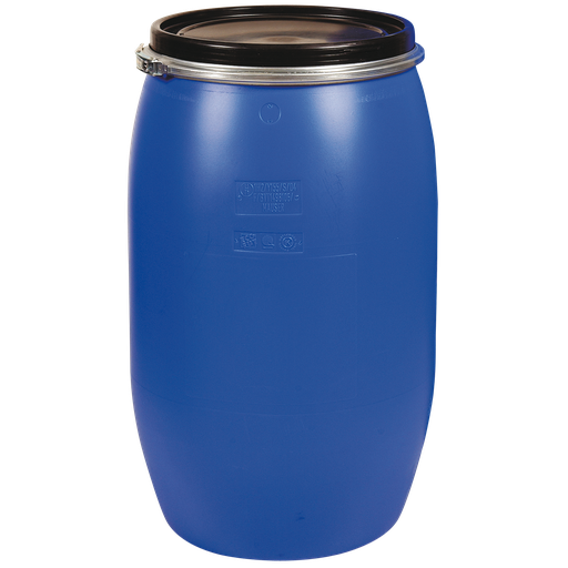 [004.107.12] Bidón De Transporte De Polietileno Con Apertura Total, 120 Litros.