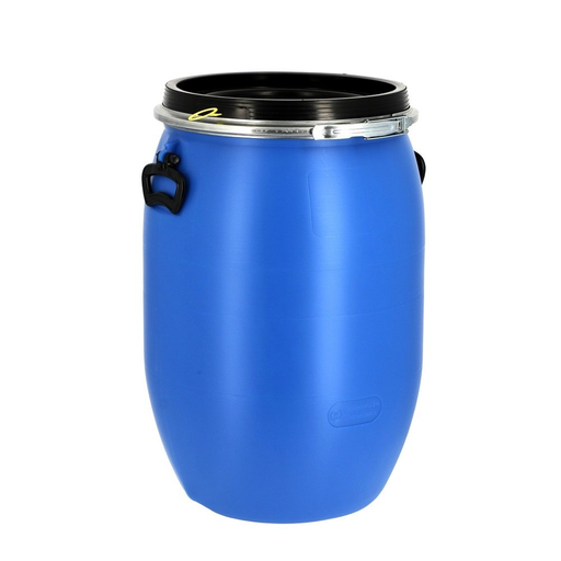 [887.232.61] BIDÓN DE PLÁSTICO HOMOLOGADO DE 60 LITROS CON APERTURA TOTAL