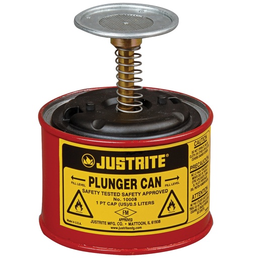 [036.521.86] Seguridad Bidón Humidificador De Acero.