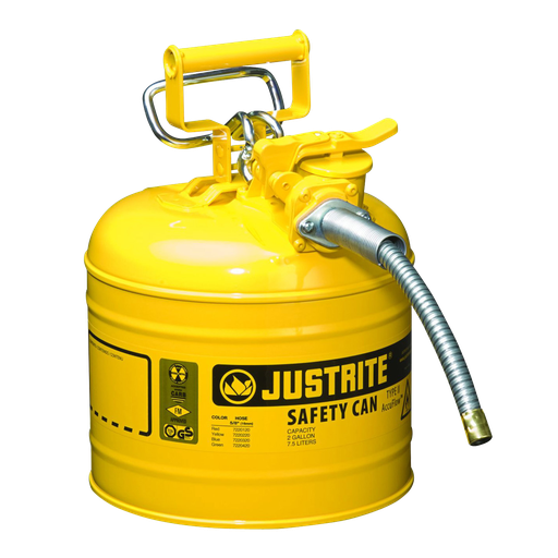 [004.114.08] Bidón De Seguridad Uno Con Cubeto Flexible Para Líquidos Inflamables.