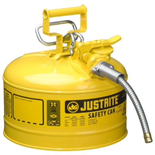 [004.114.16] Bidón De Seguridad Uno Con Cubeto Flexible Para Líquidos Inflamables.