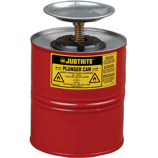 [036.522.58] Seguridad Bidón Humidificador De Acero.