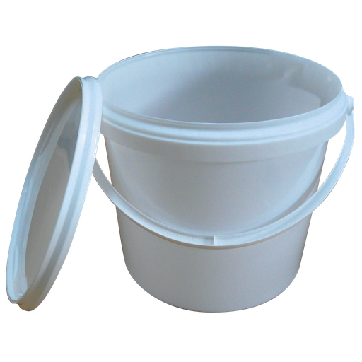 [036.881.46] CUBO DE PLÁSTICO CON TAPA, 20 LITROS.