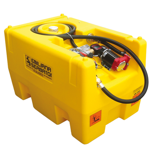 [038.709.41] Depósito Carrytank® De Transporte De Gasóleo De 220L En Polietileno Equipado Con 12V, 45 L/Min.