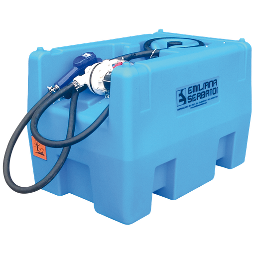 [041.151.12] DEPÓSITO CARRYBLUE® DE TRANSPORTE DE ADBLUE® DE 220L EN POLIETILENO EQUIPADO CON 12V, 35 L/MIN.