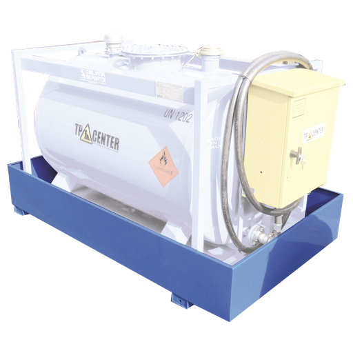 [031.950.69] Cubeto De Retención De Acero Para Depósitos De Gasóleo, 450 L.