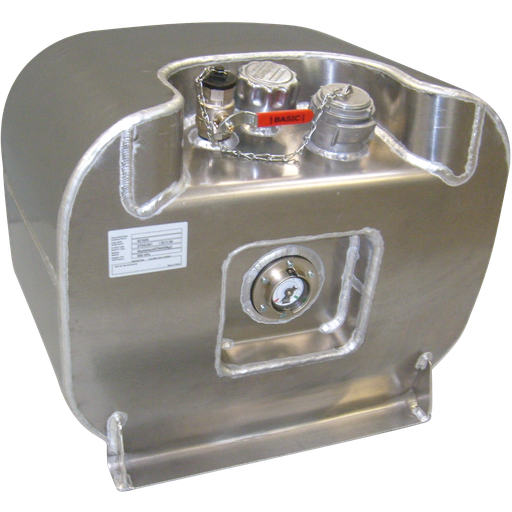 [041.407.81] Depósito De Transporte De Gasóleo De Aluminio Equipado Con 90 L.