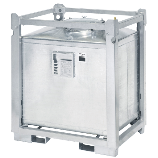 [047.578.36] Depósito De Doble Pared De Acero Galvanizado, Capacidad De 100 Litros.