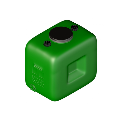 [046.522.84] DEPÓSITO DE ALMACENAMIENTO DE LÍQUIDOS ALIMENTARIOS DE PARED SIMPLE DE POLIETILENO DE 500L.