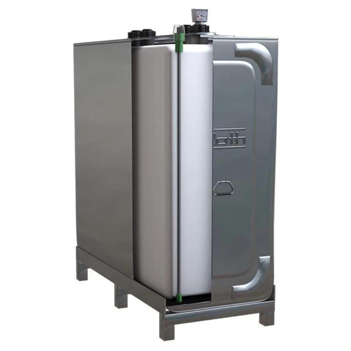 [025.378.72] Depósito De Almacenamiento Multifluido De Doble Pared De Acero/Pe De 750 L.