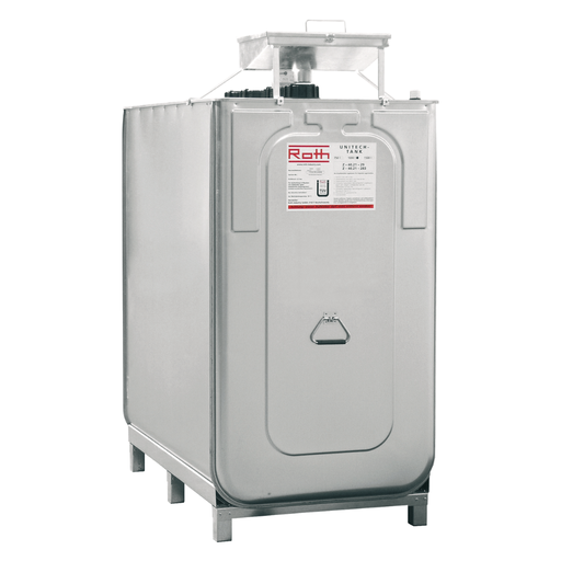 [046.831.52] DEPÓSITO DE ALMACENAMIENTO DE ACEITES USADOS DE ACERO / PE DE DOBLE PARED DE 750 L.