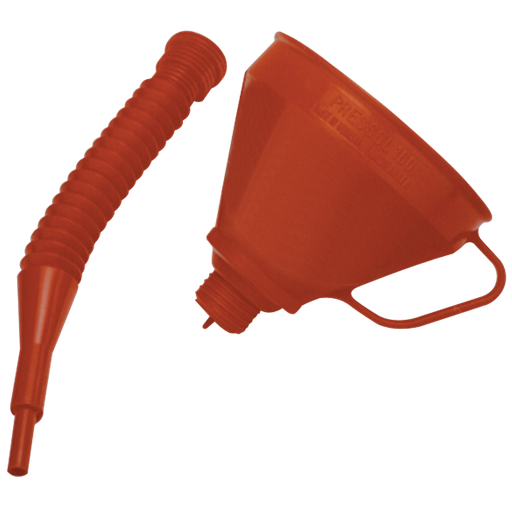 [003.778.44] Embudo De Polietileno Con Tubo Flexible.