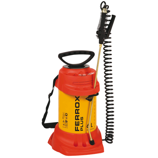 [034.229.54] Pulverizador De Alta Presión Con Depósito 6 L En Acero.  Para Líquidos Agresivos. Juntas De Fpm Viton®.