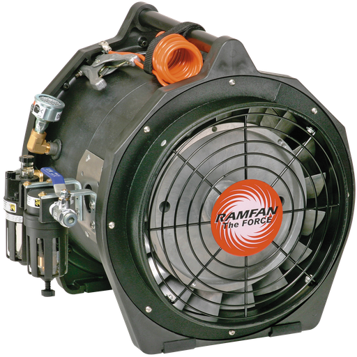 [036.539.98] Ventilador Extractor Neumático Portátil Antiestático, Ø 30 Cm.