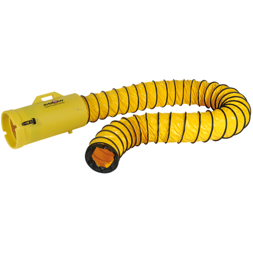 [004.019.21] Estuche De Conexión Rápida Con Conducto Ø 20 Cm, 4.6M