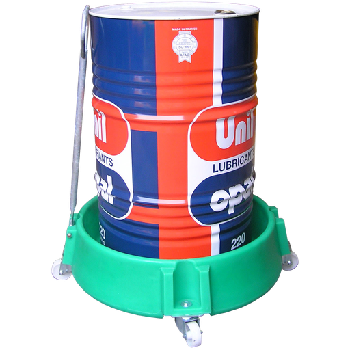 [039.382.13] BIDÓN MÓVIL DE POLIETILENO CON TIMÓN, CAPACIDAD DE 40 LITROS.