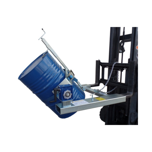 [050.326.85] Implemento Volteador Bidón 200L Giro 360º