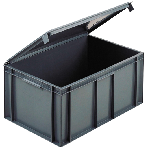 [039.100.26] CUBETO APILABLE CON TAPA INTEGRADA, CAPACIDAD DE 54 LITROS.