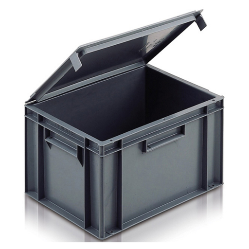 [039.099.81] Cubeto Apilable Con Tapa Integrada, 20 Litros.