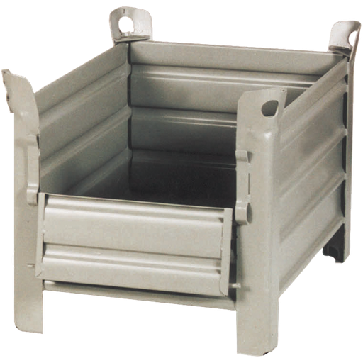 [043.074.99] CAJA-PALET METÁLICA CON TAPA ABATIBLE DE 835 X 635 X 600 MM.