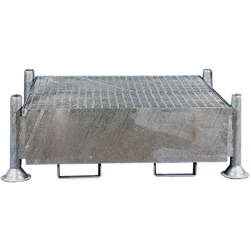 [043.073.68] Cubeto De Retención Para 4 Bidones Apilables, 440 Litros.