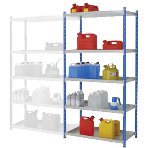 [004.014.29] SIGUIENTE ELEMENTO PARA ESTANTERÍA DE SEGURIDAD DE ACERO BARNIZADO, 90 LITROS.