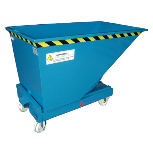 [886.454.32] VOLQUETE AUTOBASCULANTE 520L CON RUEDAS