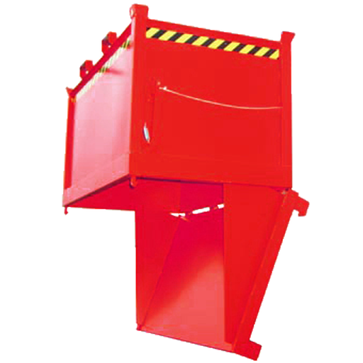 [BEB2000DR] CONTENEDOR APERTURA INFERIOR CÚBICO 2000 LITROS