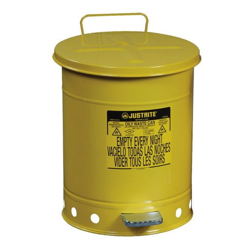 [032.960.54] Papelera Para Residuos Aceitosos Y Disolventes De 23 Litros.