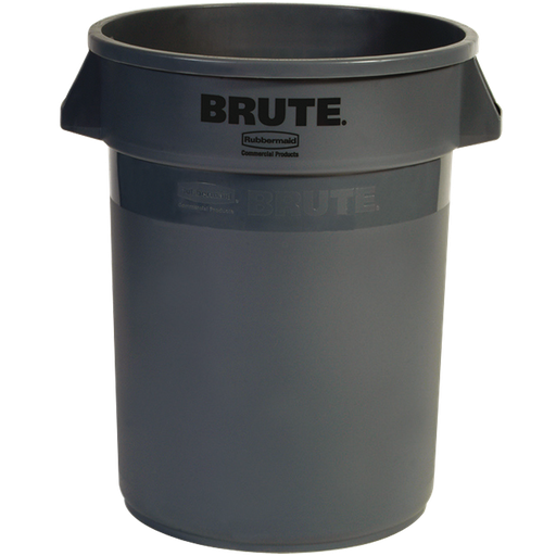 [RB80G] Cubo De Basura Redondo De Plástico Brute, 121 L.