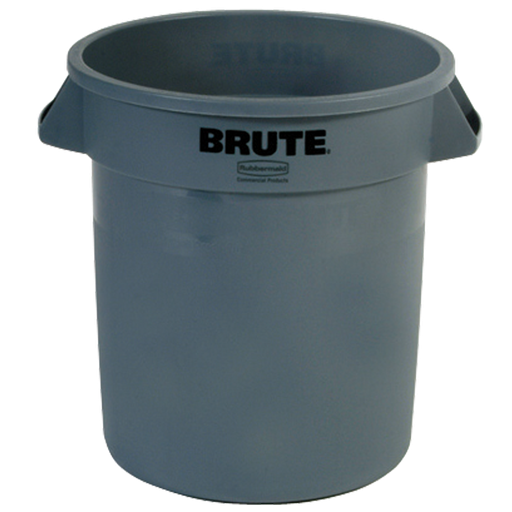 [RB60G] CUBO DE BASURA REDONDO BRUTE DE PLÁSTICO, 38 L.