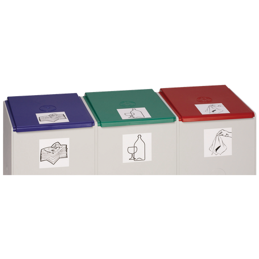 [KS160J] TAPA DE PLÁSTICO PARA RECOLECTORES DE PLÁSTICO DE 60 L.