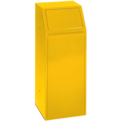 [016.306.37] PAPELERA METÁLICA ECONÓMICA PARA RECOGIDA SELECTIVA, 72 L.